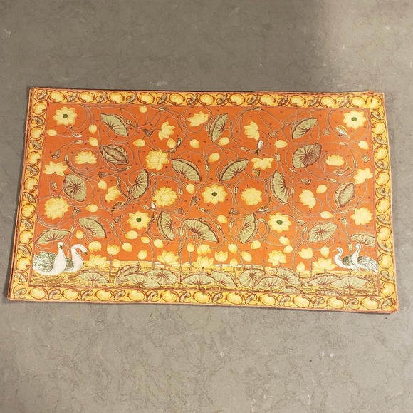 Neiman Marcus Other - Vintage Handprint Neiman Marcus placemats set of 4